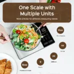 Smart Kitchen Scale Connects to Mobile App for Food Calorie Calculation Fitness Weight Loss Body Management - Image 4