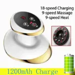Home Electric Guasha Scraping Massage Cupping Body Massager Vacuum Cans Suction Cup Heating Fat Burner Anti-cellulite Massager - Image 8