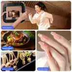 Portable Handheld Ring LED Light New Rabbit Cage Lighting Photography Lamp for Mobile Live Broadcast Selfie Light Decoration - Image 5