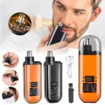 Electric Nose Hair Trimmer Clipper Mini Portable Beard Trimmer for Man USB Rechargeable Trimmer for Ear And Nose Haircut Machine