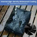 17L Vacuum Compression Bag with Air Pump Reusable Clothing Storage Bag Travel Compression Backpack Luggage Bag - Image 5