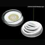 10-100pcs 21/23/25--45mm Coinning Capsules Storage Box Clear Plastic Coinning Cases Holders Protector Coinning Capsules Storage - Image 11