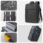 Laptop Backpack 17.3 inch Large Capacity Travelling Backpacks Waterproof Laptop Bag 15.6 17.3 Multi-pockets Men's Backpack - Image 8