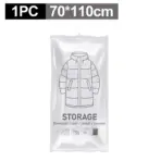 Hanging Vacuum Storage Bags, Hanging Space Saver Bags, Hanging Storage Bags for Clothes, Vacuum Sealed for Suits, Dress, Jacket - Image 7