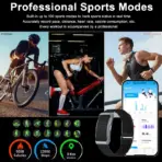 2026New No Screen Smart Watch Men Woman Sports Outdoors Fitness Heart Rate Monitor IP68 Waterproof Call Reminder Smart Wristband - Image 4