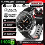 2026 New T-Rex3 Pro 1100mAh Battery Smart Watch GPS path 5ATM Waterproof Sports Run tracker Outdoors Compass Military Smartwatch - Image 18
