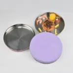 Big Baby Feeding Plate Silicone Stainless Steel Boy Girl Tableware Cute Plain - Image 2