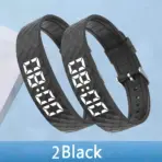2026 Outdoor Smartwatch Sports Bracelet Vibration Alarm Clock Reminder Sleep Monitoring 24 Hours Pedometer Rechargeable Bracelet - Image 9