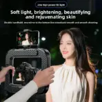Portable Handheld Ring LED Light New Rabbit Cage Lighting Photography Lamp for Mobile Live Broadcast Selfie Light Decoration - Image 2