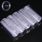 10-100pcs 21/23/25--45mm Coinning Capsules Storage Box Clear Plastic Coinning Cases Holders Protector Coinning Capsules Storage - Image 33