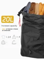 Vacuum Compression Storage Bag Portable Large Capacity Waterproof Luggage Bag Clothes Bag Dustproof Business Trip Travel - Image 2