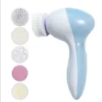 2026 5-in-1 Electric Facial Cleaner Face Cleansing Brush Spa Skin Care Massager Battery-Powered (Battery Not Included) - Image 8