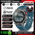 2026 New T-Rex3 Pro 1100mAh Battery Smart Watch GPS path 5ATM Waterproof Sports Run tracker Outdoors Compass Military Smartwatch - Image 14