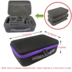 Hard Storage Box DIY Foam Shockproof Customized Travel Bag Zipper Box Case Camera Collection Bag For Outdoor Tool Accessories - Image 34