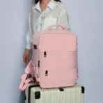 Graceful Stylish Multi-color Backpack Adjustable-strap Lightweight for Commute Daily Use Casual Functional Bag - Image 5