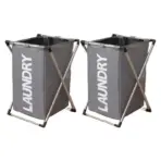 Large Laundry Basket Foldable Waterproof Grid Organizer Basket Dirty Clothes Toys Laundry Baskets Storage Household Organizers - Image 10