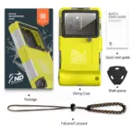 Multi-Functional, Durable, Waterproof, 15m/50ft, Universal 6.9 Inch Waterproof Phone Case, IP68, Professional Diving Photography - Image 11
