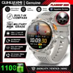 2026 New T-Rex3 Pro 1100mAh Battery Smart Watch GPS path 5ATM Waterproof Sports Run tracker Outdoors Compass Military Smartwatch - Image 16