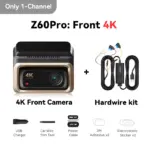DDPAI Z60 Pro 4K Dash Cam Auto Dashcam Front GPS Car Camera for Dual SONY Sensor WiFi ADAS Night Vision DVR Video Recorder - Image 12