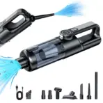 Household/Car Portable 17000pa Large Suction Vacuum Cleaner, High-Power Convenient Handheld Car Vacuum Cleaner - Image 7