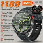 New T-Rex3 Ultra 1100mAh Battery Smart Watch GPS Track Compass IP69K Waterproof Sports tracker Outdoors Military Smartwatches - Image 19