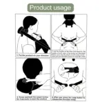 Bionic Finger Neck Shoulder Trapezius Muscle Relax Massager Neck Cervical Kneading Massage Shawl Brushless Motor Neck masajeador - Image 6