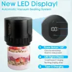 Automatic electric Mason jar vacuum sealer, one-button operation, leak-proof sealing, portable food preservation equipment, suit - Image 6