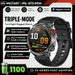 2026 T-Rex3 Ultra 1100mAh Battery Smart Watch GPS Track Compass IP69K Waterproof Sports Tracker Outdoors Military Smartwatches - Image 11
