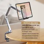 Aluminum alloy turntable stand, mechanical arm, universal cantilever, universal metal desktop computer stand, iPad - Image 7