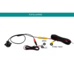 Smartour CCD Fisheye Lens Car Camera  AHD 1080P Rear View Wide Angle Reversing Backup Camera HD Night Vision Auto Parking Assist - Image 4
