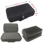 Hard Storage Box DIY Foam Shockproof Customized Travel Bag Zipper Box Case Camera Collection Bag For Outdoor Tool Accessories