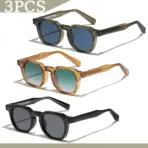 1/2/3 Pcs Wholesale New Square Retro Sunglasses Men Fashion Punk Sun Glasses Women Travel Eyewear Lunette De Soleil Femme UV400 - Image 9