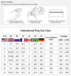 100% Pass Diamond Tester Pen Moissanite Ring Matching Wedding Diamond Band for Women 925 Sterling Silver Female Single Tail Ring - Image 5