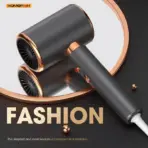 HOMEFISH 5‑Speed Professional Hair Dryer, Salon‑Grade High Power, Hot Cold Air Negative Ionic Blow Dryer