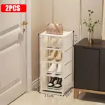 Multiple Layers Shoe Organizer Use At the Door Shoe Rack Organizer Nonwovenfabric Rack Stackable Shelf Adjustable Saving Space - Image 25