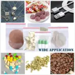 1000-100Pcs Small Zip Lock Plastic Bags Transparent Bag Reclosable Vacuum Storage Bag Clear Bags Ziplock Food Storage Zip Bags - Image 3