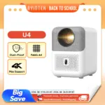 BYINTEK U4 LOVE 1 Smart Mini Home Theater Projector 4K 1080P Video Android WIFI for Smartphone Cinema