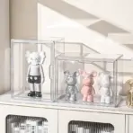 New Large Capacity Storage Box Organizer for Figures Acrylic Box Clear Blind Box Showcase Makeup Organizer for Bag - Image 4