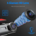 Dash Cam 4K UHD Recording Car Camera DVR Night Vision Video Recorder Built-In Wi-Fi Support GPS 24H Parking - Image 3