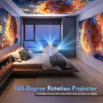 Magcubic Projector HY300 Pro 8K Android 14 Dual Wifi6 290ANSI Allwinner H726 BT5.4 1080P 1280*720P Home Cinema Outdoor Projetor - Image 2