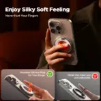 Joyroom Ring Phone Holder Colorful Magnetic Kickstand Silicone Ring Magnetic Phone Grip Holder Stand For iPhone Samsung Huawei - Image 3