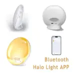 Sunrise Alarm Clock Wake Up Light Clock Sunrise/Sunset Simulation Digital Clock with Night Light FM Radio Desk Clocks - Image 9