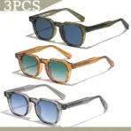 1/2/3 Pcs Wholesale New Square Retro Sunglasses Men Fashion Punk Sun Glasses Women Travel Eyewear Lunette De Soleil Femme UV400 - Image 7