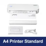 Portable A4 Thermal Printer Bluetooth Photos PDF Document Printing Machine Folded Rolls Paper For Office Work Home School Travel - Image 14