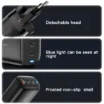 Essager 65W GaN USB Type C Charger For Laptop PPS 45W 25W Fast Charge For Samsung Xiaomi Realme mobile iPhone15 14 13 Pro Phone - Image 5