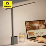 Baseus LED Desk Lamp Eye Protection Study Dimmable Office Light Foldable Table Lamp Smart Adaptive Brightness Bedside Read Lamp