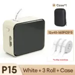 Marklife P15 Mini Portable Label Printer Smart Pocket Printer Thermal Adhesive Sticker Labeling Machine OT 3PK Label Paper NoInk - Image 11