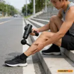 Electric Deep Tissue Massage Gun with 8 Interchangeable Heads for Arms Back Legs & Full Body, Portable Device for Sport - Image 3