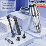 Car Vacuum Cleaner Wireless 95000PA Strong Suction Vacuum Cleaner Portable Handheld Vacuum Cleaner Blower 2in1 for Car Home - Image 10