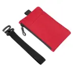 Zip Clutch with Wristband, Passport Holder Zipper Wallet and EDC Carrier - Weatherproof and RFID Blocking - 3 External Slots - Image 9
